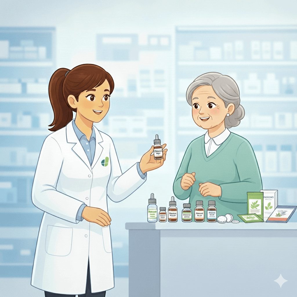 Homeopathische middelen bij Apotheek Desmedt Aartrijke